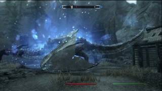 Skyrim  Dragonrend  Shout [upl. by Aleinad]