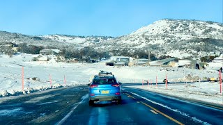 Amazing Scenic Drive from Jindabyne to Perisher Valley NSW Australia [upl. by Esiralc]