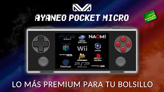 🕹️ AnálisisReview AYA NEO POCKET MICRO 👌 Lo MAS PREMIUM para tu BOLSILLO 😍 [upl. by Kieffer]