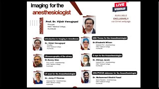 Imaging for the Anesthesiologist  ICA Webinar 221 [upl. by Eberta59]