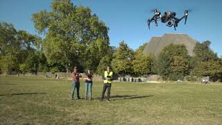 EICAR Workshop Drone  Réalisation Cinéma et Télévision 3e année [upl. by Hallimaj]