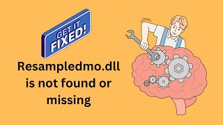 How to fix Resampledmodll is not found or missing in Windows 1110  GearUpWindows Tutorial [upl. by Buckingham]