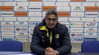 PaganeseJuve Stabia 13 Pasquale Padalino conferenza stampa [upl. by Aieken]