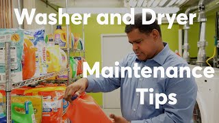 Washing Machine and Dryer Maintenance Tips  Consumer Reports [upl. by Llen]