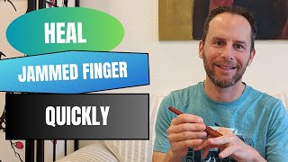 Healing a Jammed Finger Do this 1 SelfMassage Trick to Recover Faster [upl. by Otila]