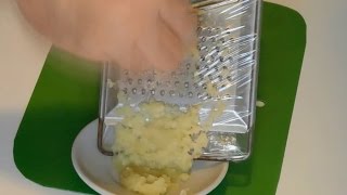 How to GRATE fresh GINGER ROOT  Make Ginger juice amp Ginger Pulp [upl. by Nnaecyoj482]