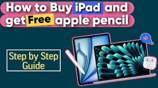 Guide to buy iPad in Unidays sale student Discount  Free Apple pencil pro [upl. by Aynotak]