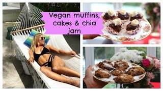 Veganuary Healthy Vegan Recipes Healthy Cookies Muffins Chia Jam Refined Sugar Free  EmTalks [upl. by Notniuq250]