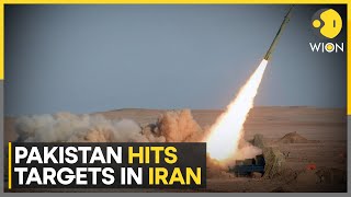 Pakistan hits militant targets in Iran day after missile strikes in Balochistan  WION News [upl. by Leschen]