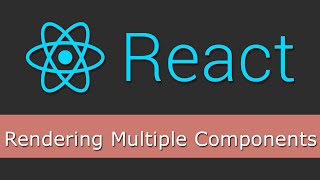 React JS Tutorials for Beginners  4  Rendering Multiple Components [upl. by Stiruc]