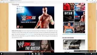 How To Install WWE 2K15 PC Game Setup [upl. by Suivat]