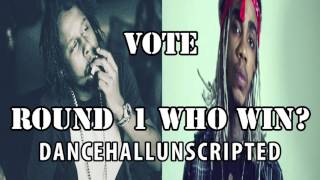 Popcaan vs Alkaline Round 1  Who Win [upl. by Rothberg]