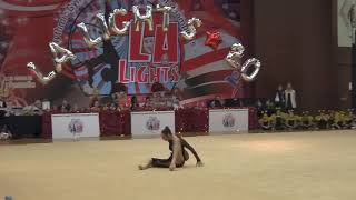 Nikolchenko Vlada UKR  Gala Show  Level 10 Senior 2002  LA Lights 2020 [upl. by Emoreg]