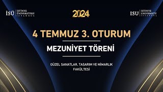 2024  Mezuniyet Töreni  4 Temmuz 2024  3 Oturum [upl. by Kong518]