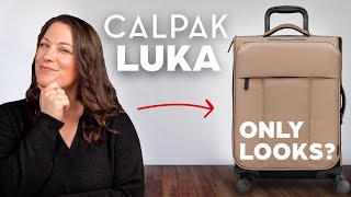 Calpak Luka Carry On All Style No Substance Honest Luggage Review [upl. by Daj563]