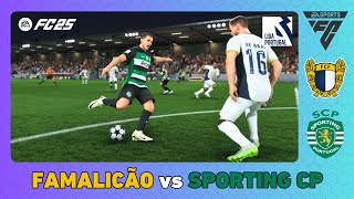 FAMALICÃO vs SPORTING CP  Liga Portugal 202425  EA SPORTS FC 25 [upl. by Adanama]