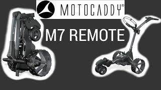 MOTOCADDY M7 REMOTE  First Impression [upl. by Allehc]