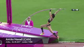 Anicka Newell CAN  445m at IAAF World Championships London 2017 [upl. by Jehovah]