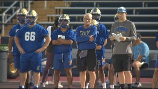 Tivy Fight Never Dies Antlers host Marble Falls for district primer [upl. by Feinberg]