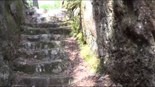 Agawa Rock Diabase Dike Tunnel Hike in Lake Superior Provincial Park [upl. by Thornie204]