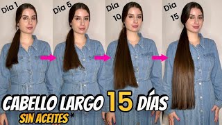 CABELLO LARGO EN 15 DÍAS CON SOLO 2 INGREDIENTES MILAGROSOS Sin aceites😱 [upl. by Coward142]