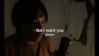 like i want you  giveon adrianpoma cover [upl. by Amandy]