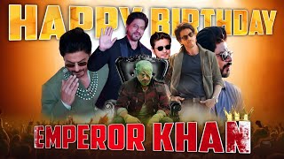 Happy Birthday SRK  Shahrukh Khans 59th Birthday Tribute Mashup  Farukh Editx [upl. by Yecnay]