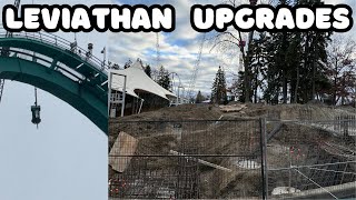 Canadas Wonderland AlpenFury Construction Update [upl. by Massarelli851]