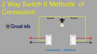 Wiring Diagram Using a 2 Gang Switch Converting it to 2 Way Switching Using 3 Plate Wiring Method [upl. by Ardie]