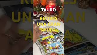 TAURO RECIBES UNA GRAN AYUDA tarotamor tarotcards horoscopoamor shortstarot shorts short [upl. by Wenonah]