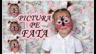 PICTURA pe FAȚĂ 🧚‍♀️Special pentru copii  Facepainting🤹‍♀️ [upl. by Novahc]