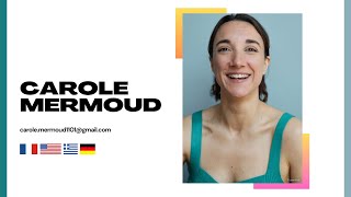 Bande démo Comédie Carole Mermoud [upl. by Parrisch]