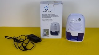 Осушитель воздуха Renkforce HD68W [upl. by Odama]