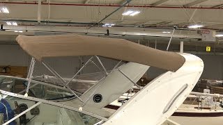 How to Make a Replacement Powerboat Bimini [upl. by Harmonie]