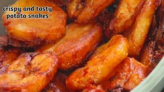 खस्ता करारा आलू का स्नैक्सpotato snackscrispy potato snacks [upl. by Ivad]