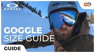 Oakley Goggle Size Guide Update  SportRx [upl. by Eiramlatsyrk]