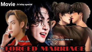 Mafia force marriage with innocent girl 🥵🔥Movie 🍿🎥 Jk birthday special [upl. by Oznerol]