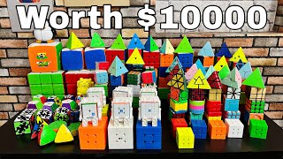 Biggest Cube Collection in The World 1000 Cubes [upl. by Mathew]