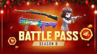 BATTLE PASS S8  MERRY CHRISTMAS [upl. by Ydnec]