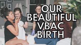 SUCCESSFUL VBAC BIRTH STORY  NATURAL UNMEDICATED BIRTH  BIRTH CENTER BIRTH [upl. by Cyrille]