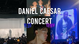 DANIEL CAESAR CONCERT  GRWM VLOG  KINGHENRY [upl. by Yrro]