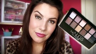 NEW Maybelline The Nudes Palette Review [upl. by Mikaela]