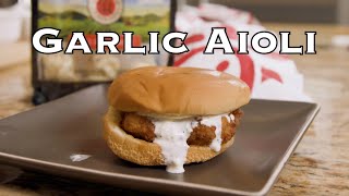 Garlic Aioli Recipe [upl. by Euk]