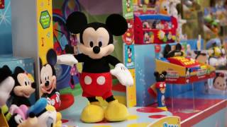 Hot Diggity Dog Dancing Mickey Mouse Toy Demo From Just Play [upl. by Aekerly]