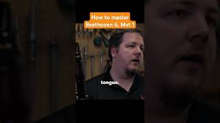 How to master Beethoven 6 clarinet bassclarinet [upl. by Balf488]