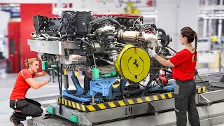 Inside Ferrari Giant Factory Building Brand New Supercars by Hand [upl. by Dickman]