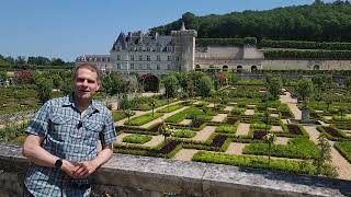 The Gardens At Chateau Villandry Villandry France [upl. by Nerhtak930]