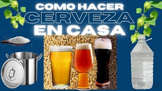 Como Hacer Cerveza En Casa Cerveza Sin Equipo Especial Cerveza Facil y rapido Cerveza Artesanal Saga [upl. by Rosemonde45]