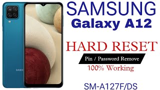 Samsung Galaxy A12 Hard Reset  How To Hard Reset Samsung Galaxy A12  SMA127FDS [upl. by Aviv]