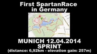 SpartanRace 2014 MunichGermany All Obstacles First Person View [upl. by Ahsitruc]